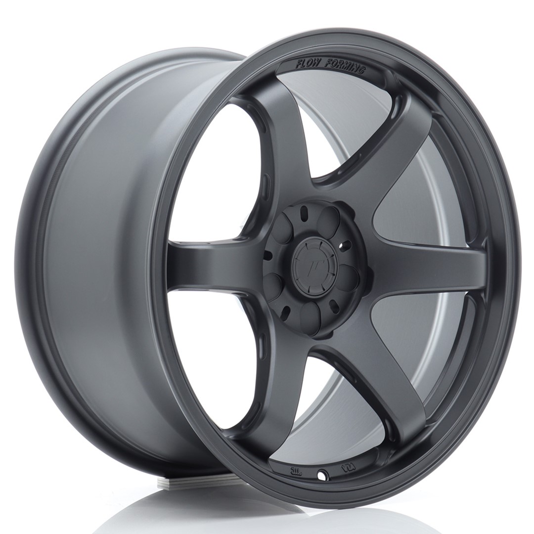 Japan Racing SL03 18x10.5 ET15-40 Blank (5H) Matt Gun Metal