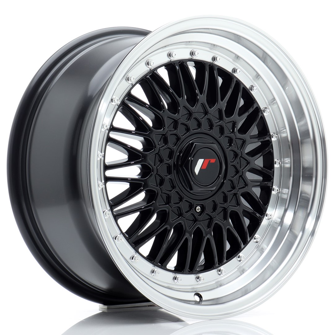 Japan Racing JR9 17x8.5 ET20-35 Gloss Black Machined Lip (ET und LK frei wählbar)