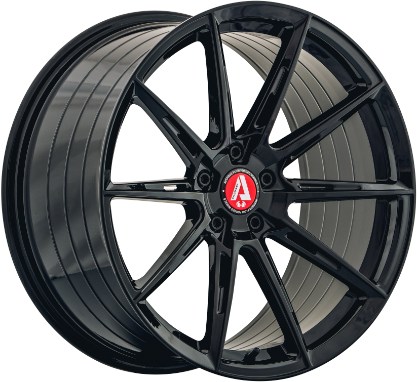 Aversus VOLCANO 19x9 ET42 5x112 Glanz-Schwarz