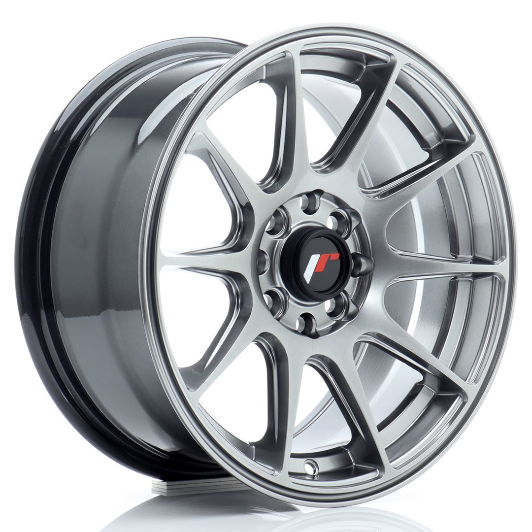Japan Racing JR11 15x7 ET30 4x100/108 Hyper Black