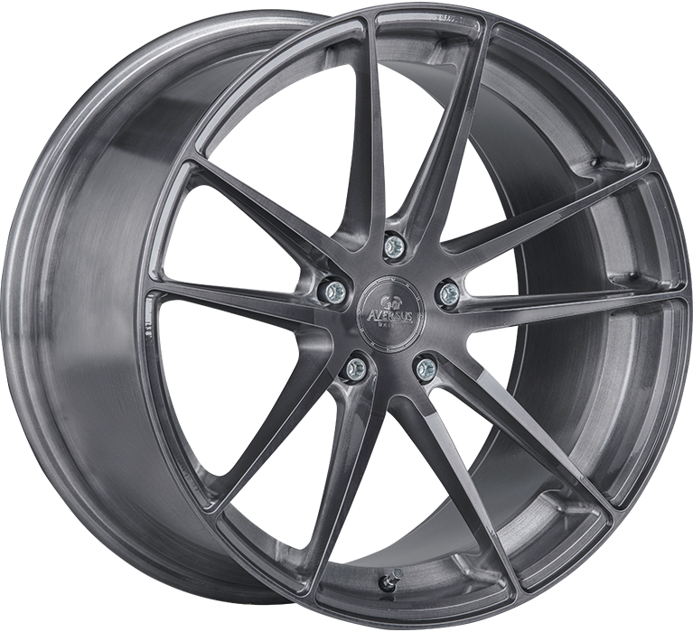 Aversus TINA 19x9.5 ET22 5x112 Titanium Gebürstet