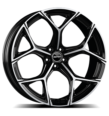 GMP ULTRIVITY 18x7.5 ET46 5x100 Black Diamond