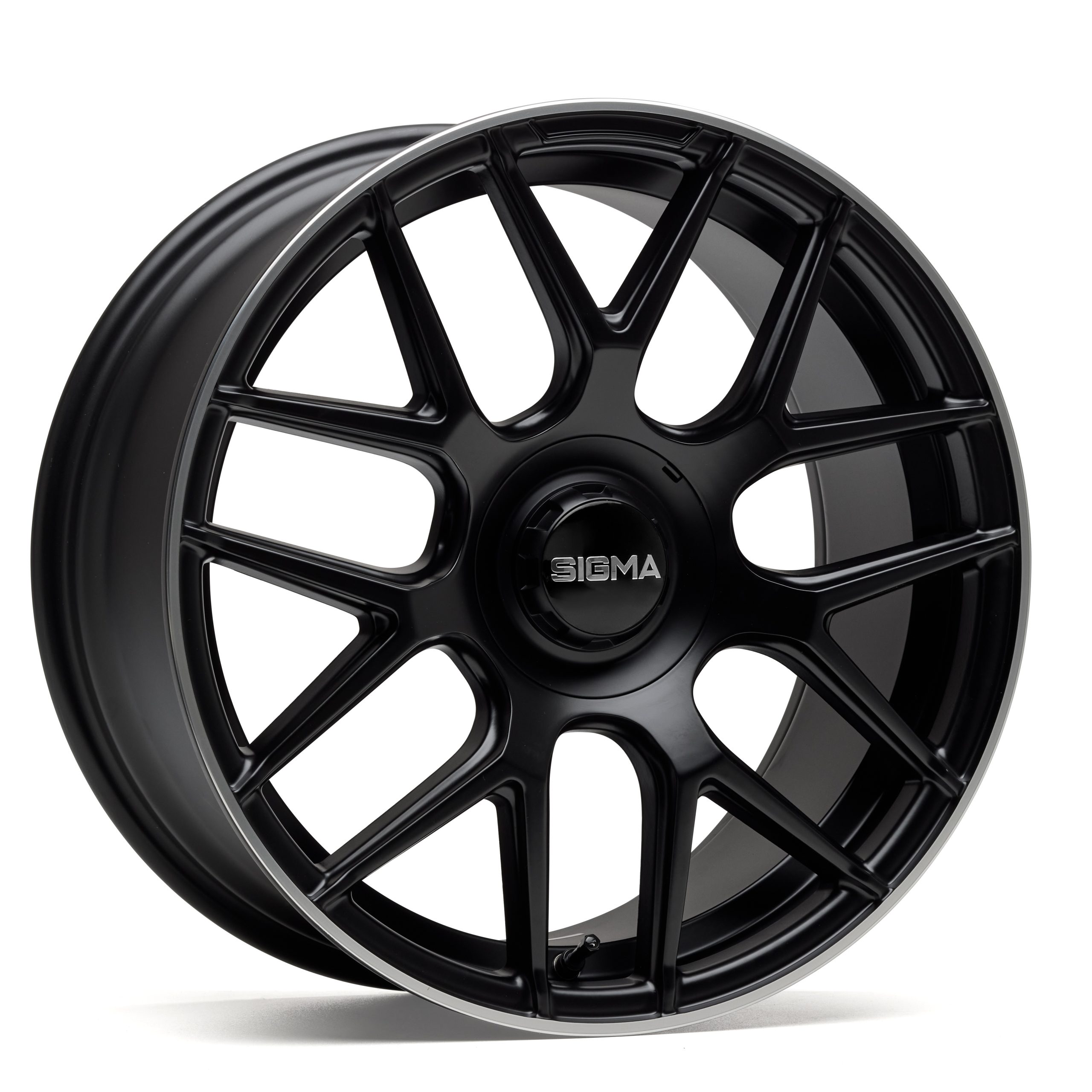 Sigma 468 19x8 ET38 5x112 Satin Black ML