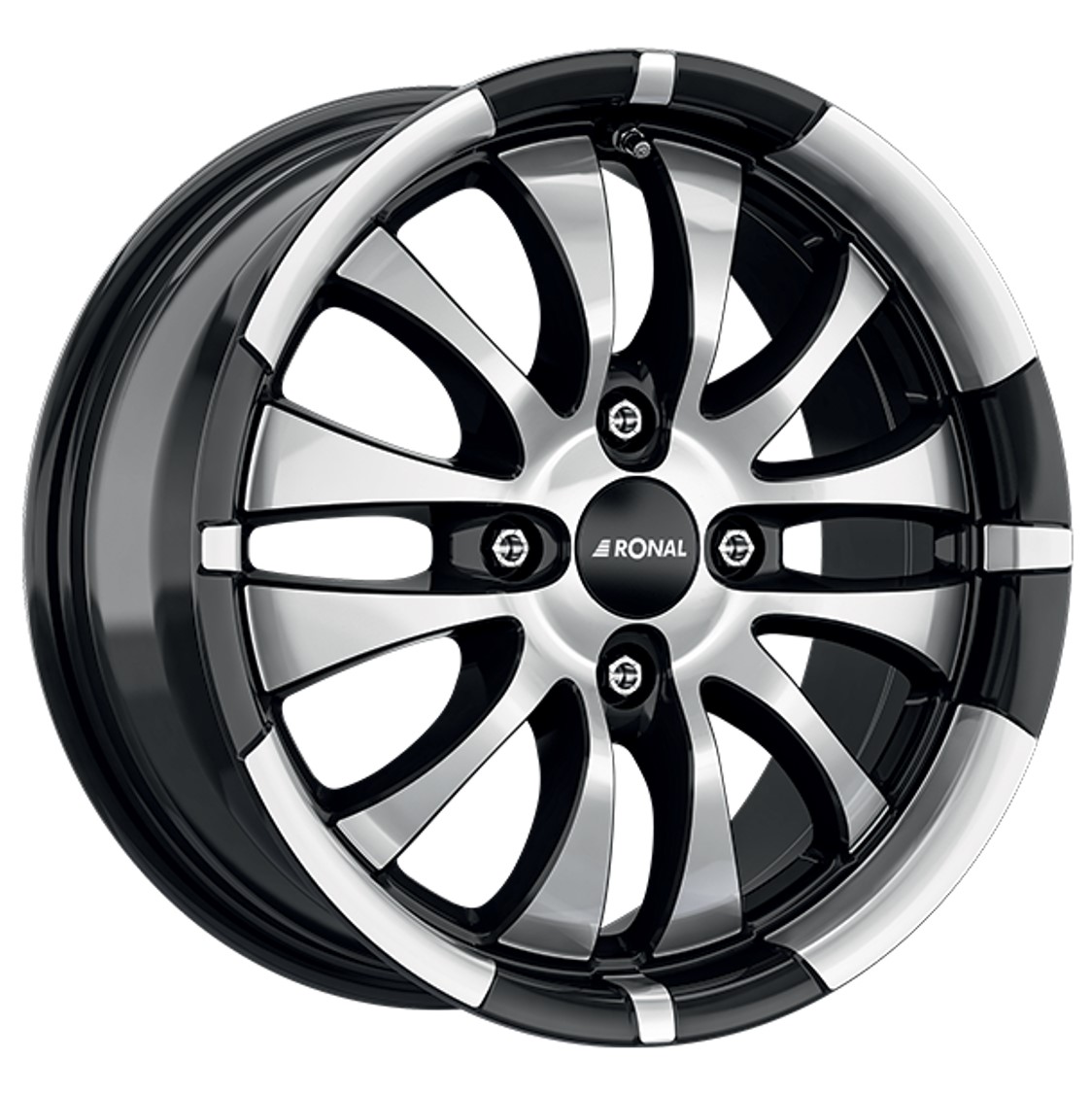Ronal R59 18x7.5 ET50 5x114.3 Jetblack Matt Hornkopiert