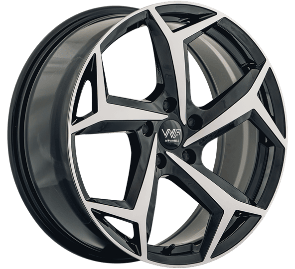 WP Wheels 964 in Glanz Schwarz Poliert Farbe