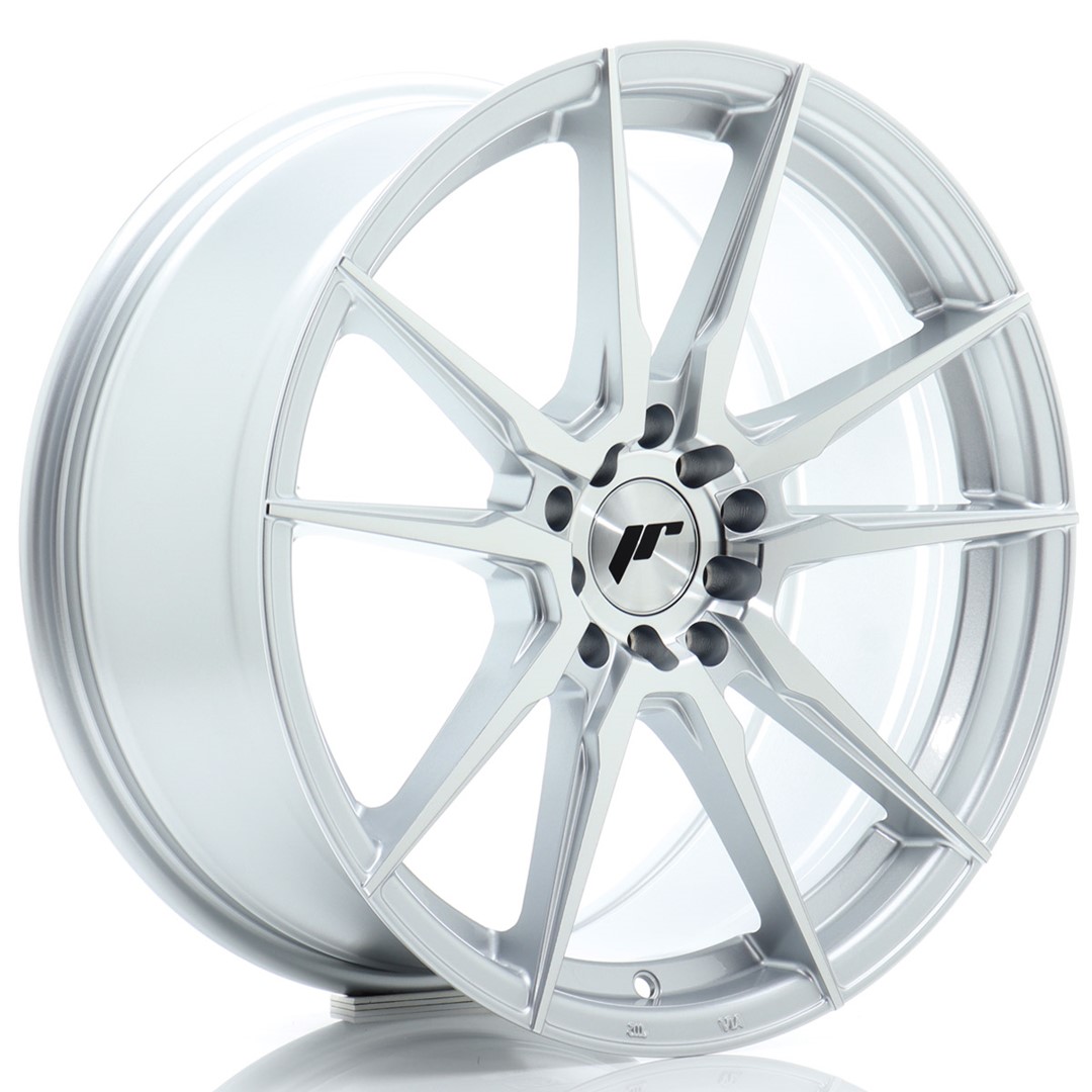 Japan Racing JR21 18x8.5 ET35 5x100/120 Argento Faccia Lavorata