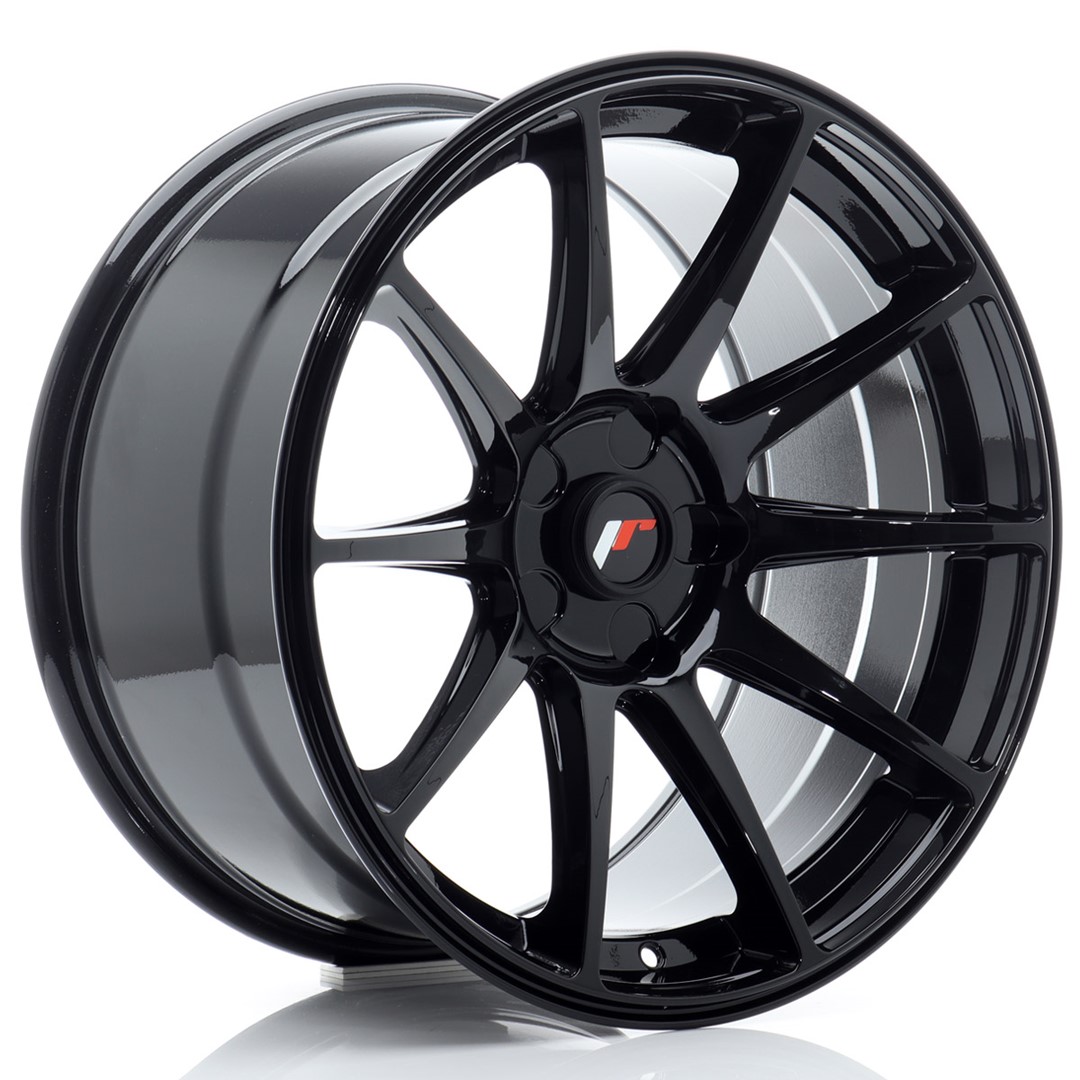 Japan Racing JR11 18x9.5 ET20-30 Gloss Black (ET und LK frei wählbar)