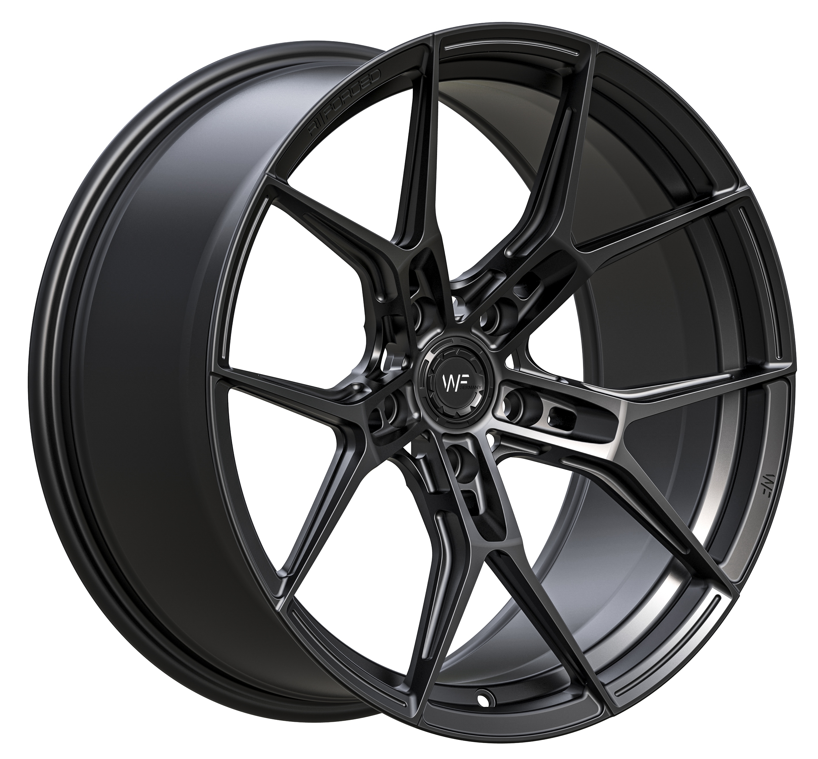 Wheelforce Wheels R.1-FG 20x10.5 ET26 5x112 Deep Black