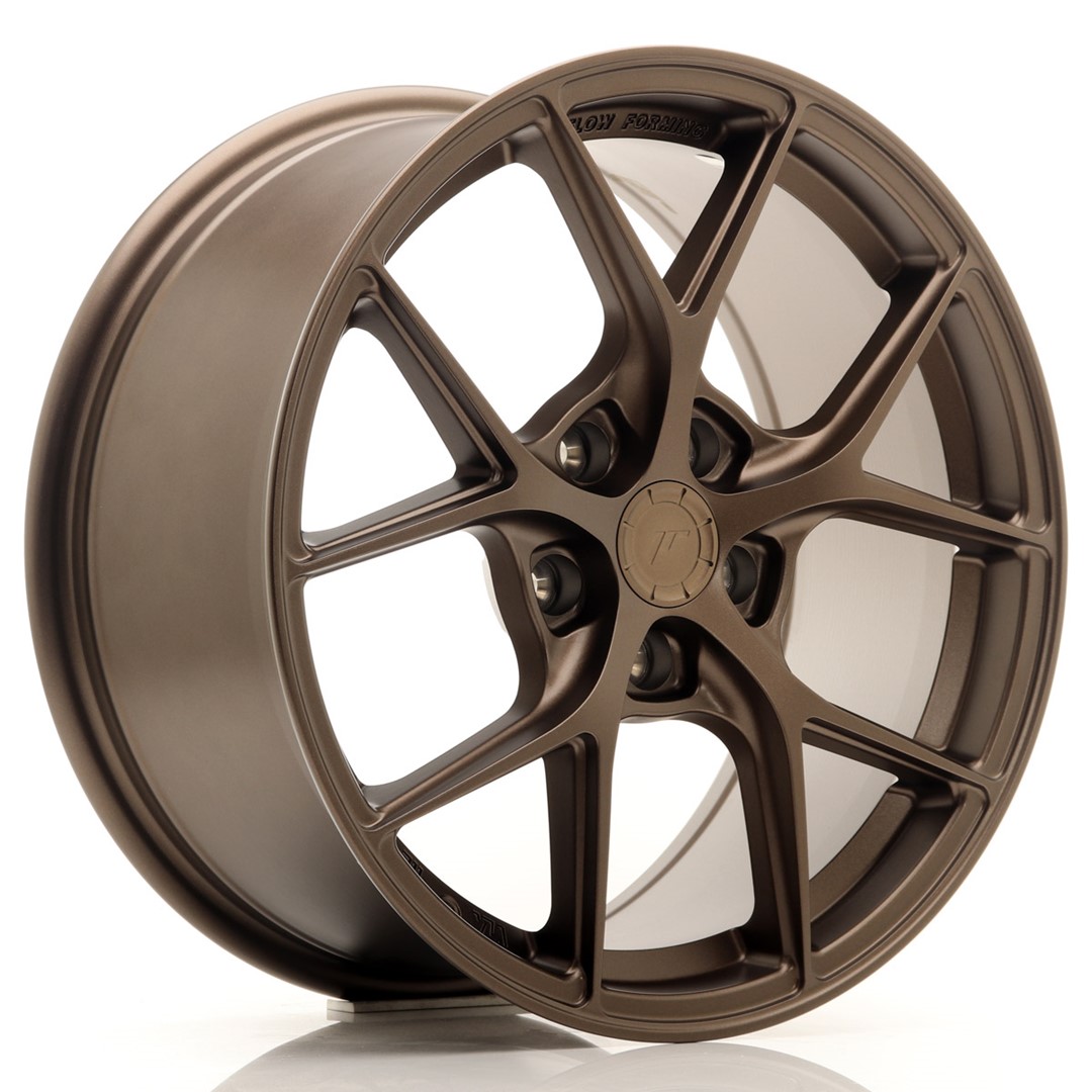 Japan Racing SL01 17x8 ET40 5x112 Bronze Mat