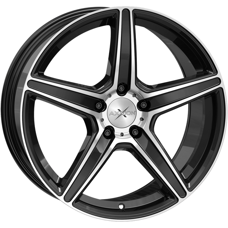 Axxion AX7 20x10.5 ET25 5x120 Schwarz Hochglanzpoliert