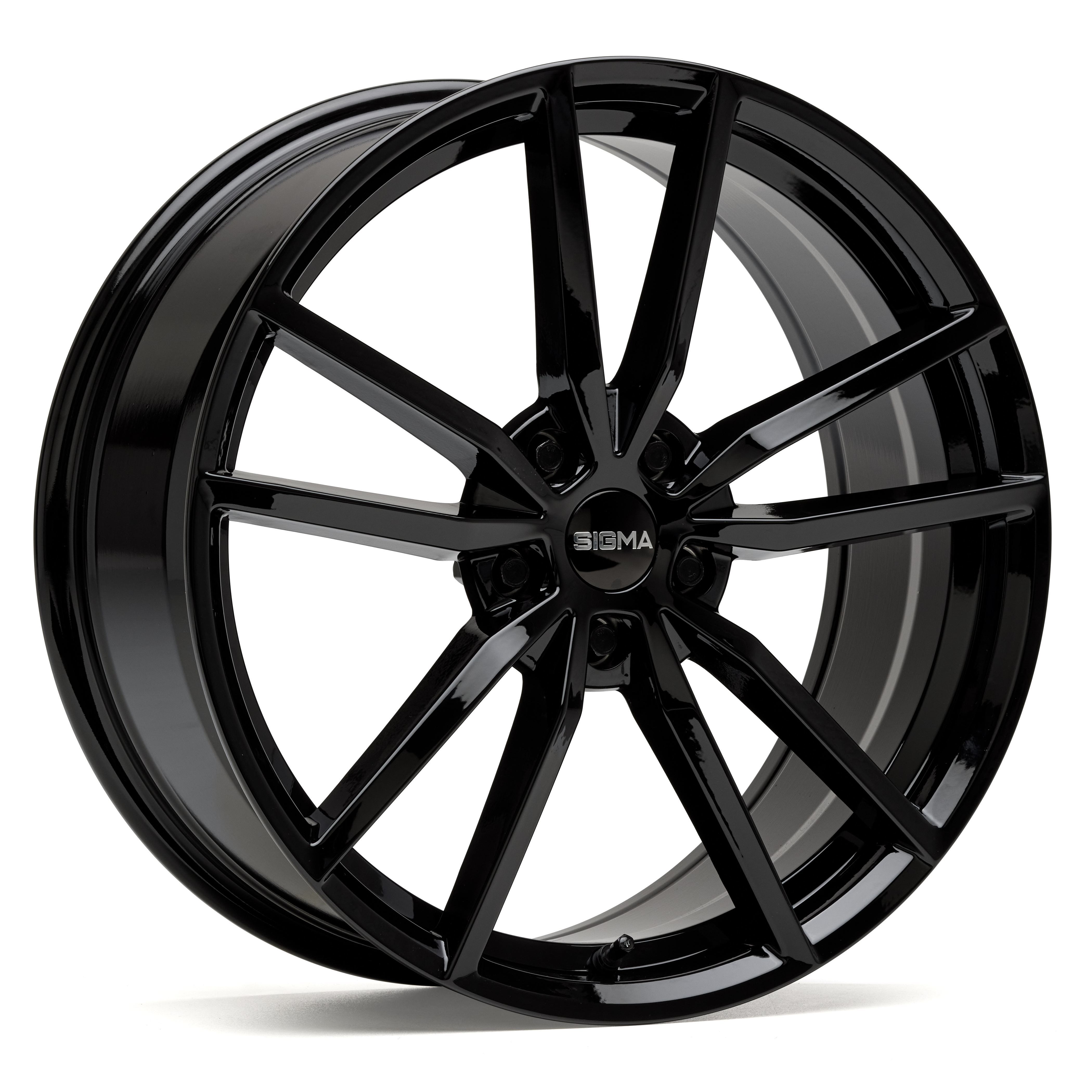 Sigma 991 19x8 ET42 5x112 Gloss Black