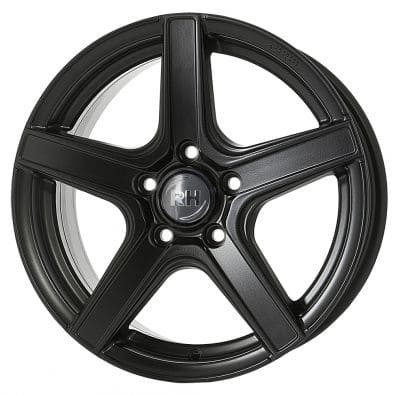 RH Alurad AR4 in Racing Schwarz Lackiert Farbe