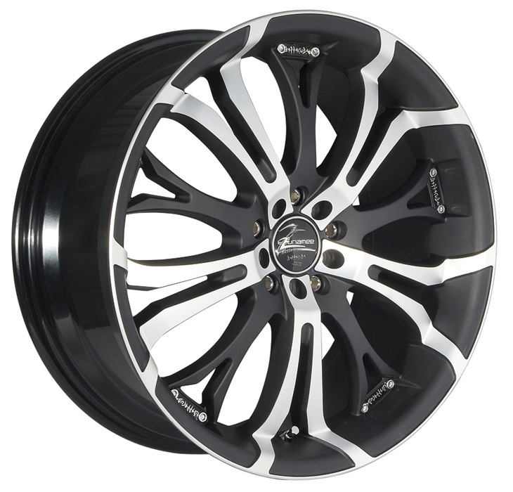 Barracuda TZUNAMEE 20x9 ET45 5x112 Mattblack-Polished
