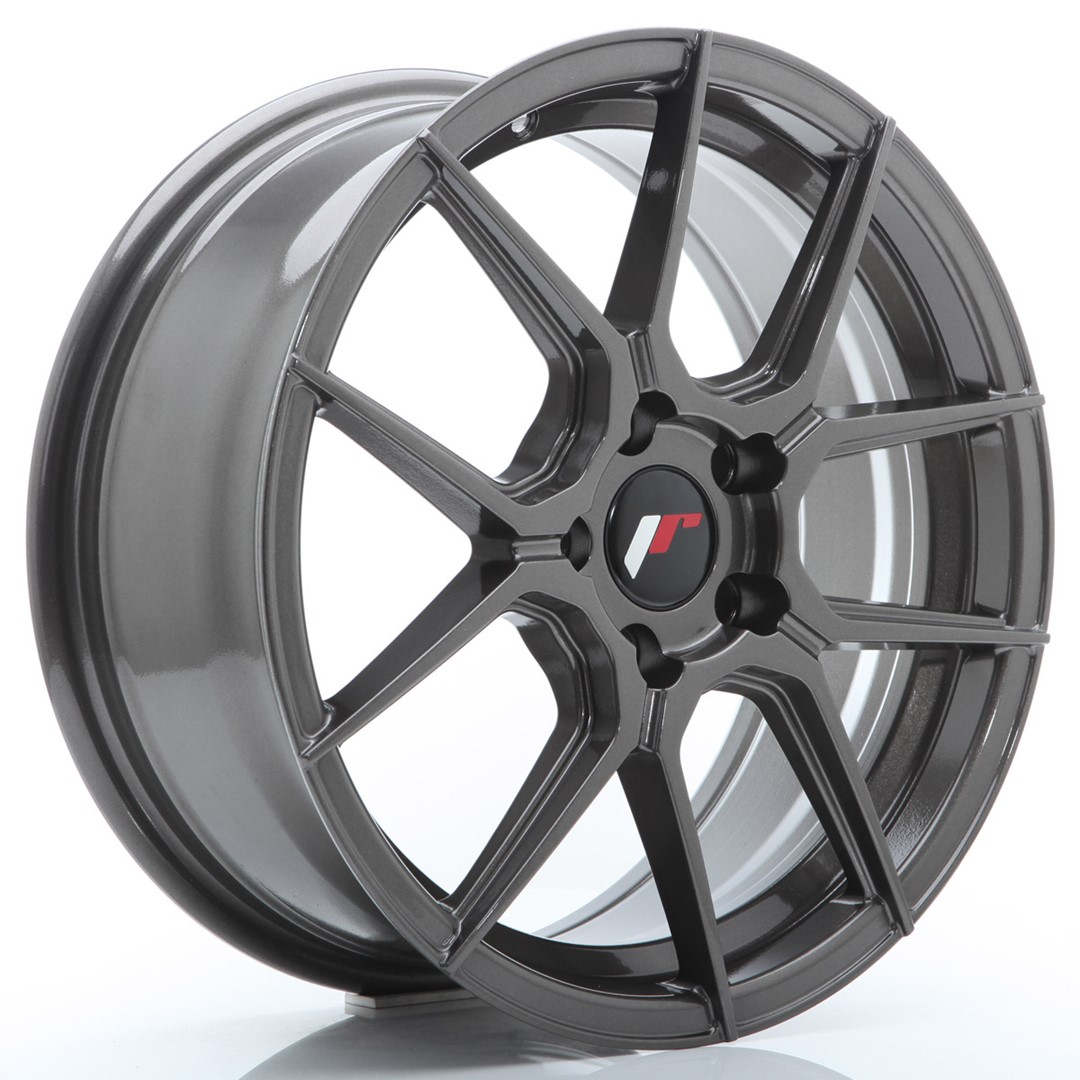 Japan Racing JR30 17x7 ET35 5x120 Hyper Gray