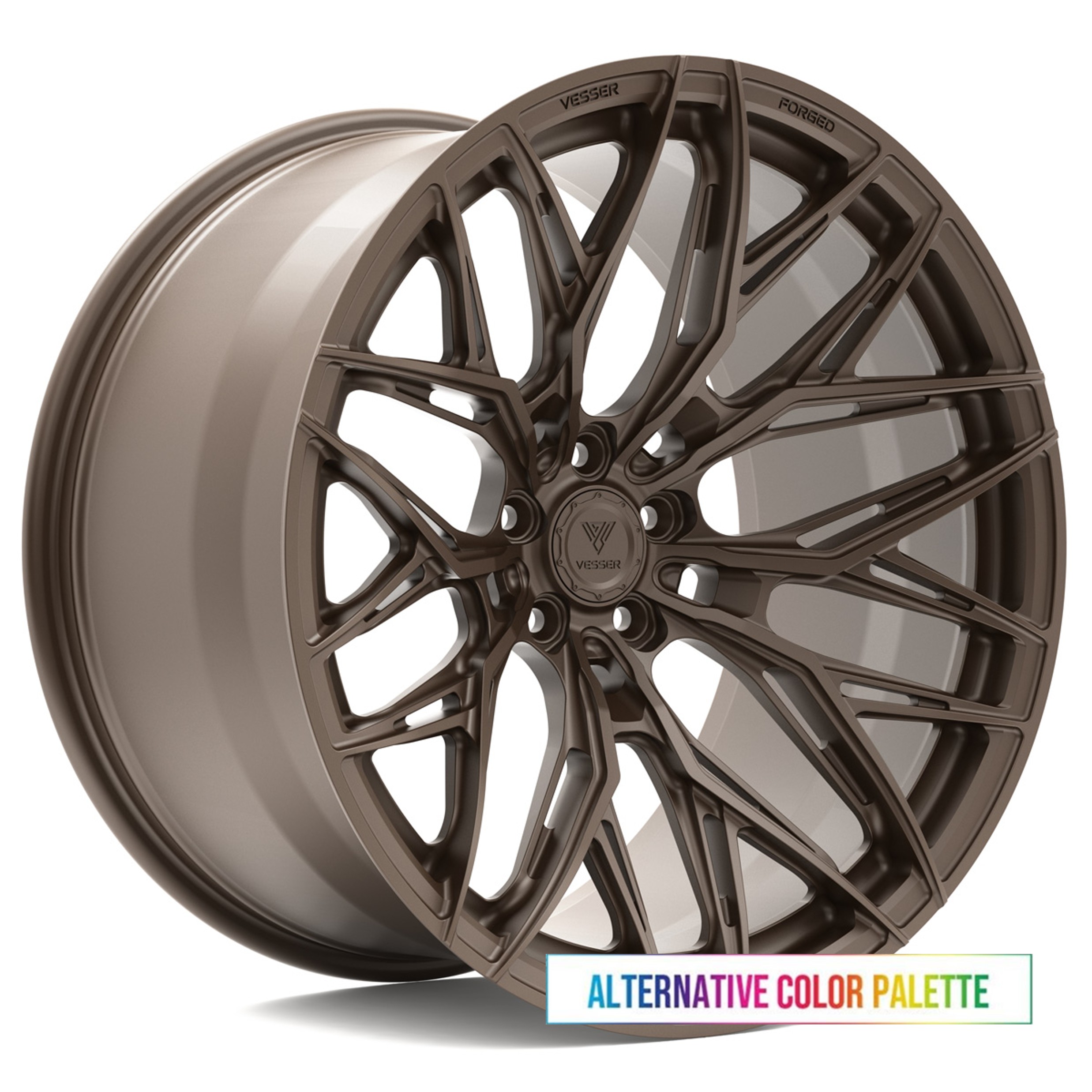 Vesser VSR1 19x10 ET20-51 Custom Finish (ET, PCD and colour freely selectable)