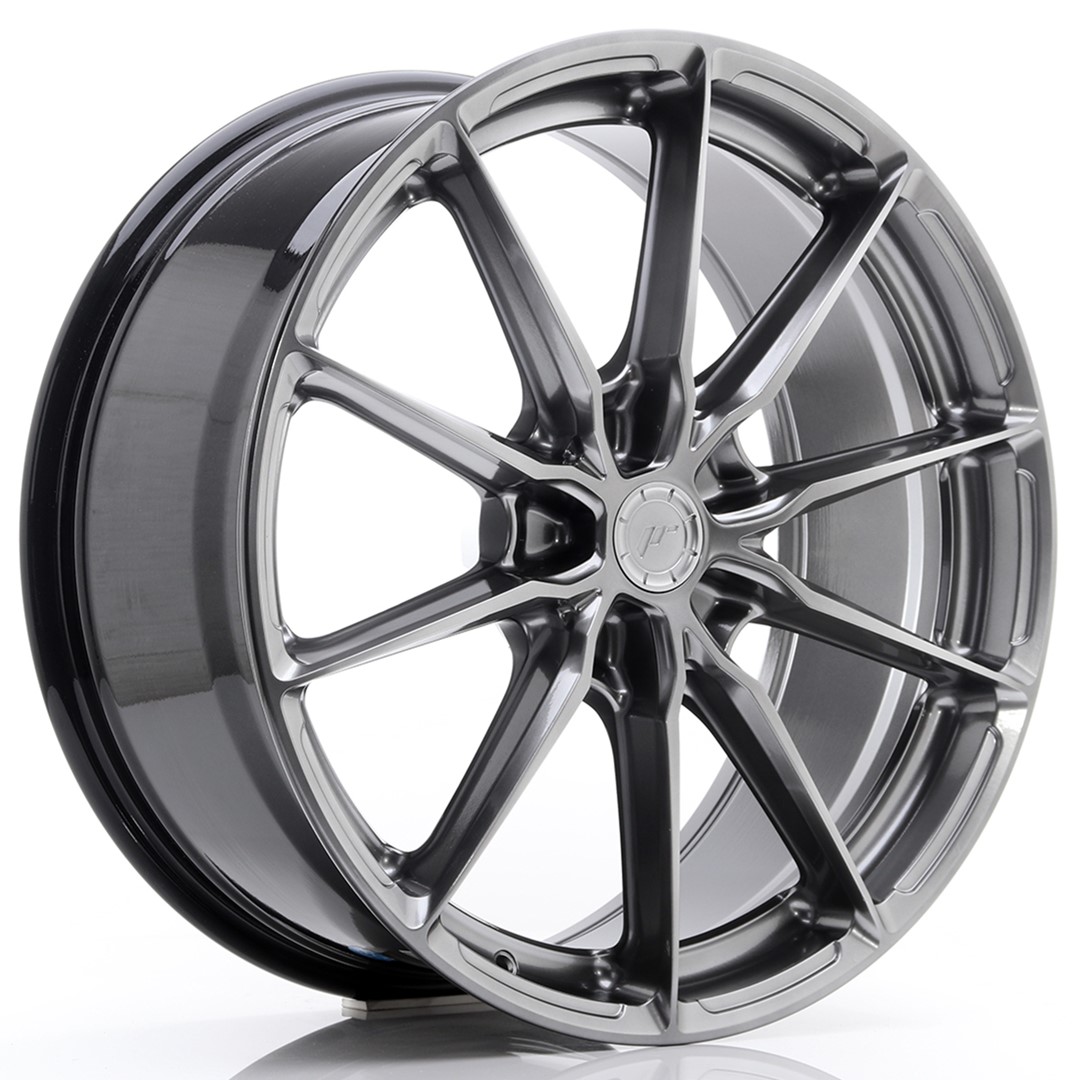 Japan Racing JR37 20x8.5 ET20-45 Hyper Black (ET e PCD selezionabili liberamente)