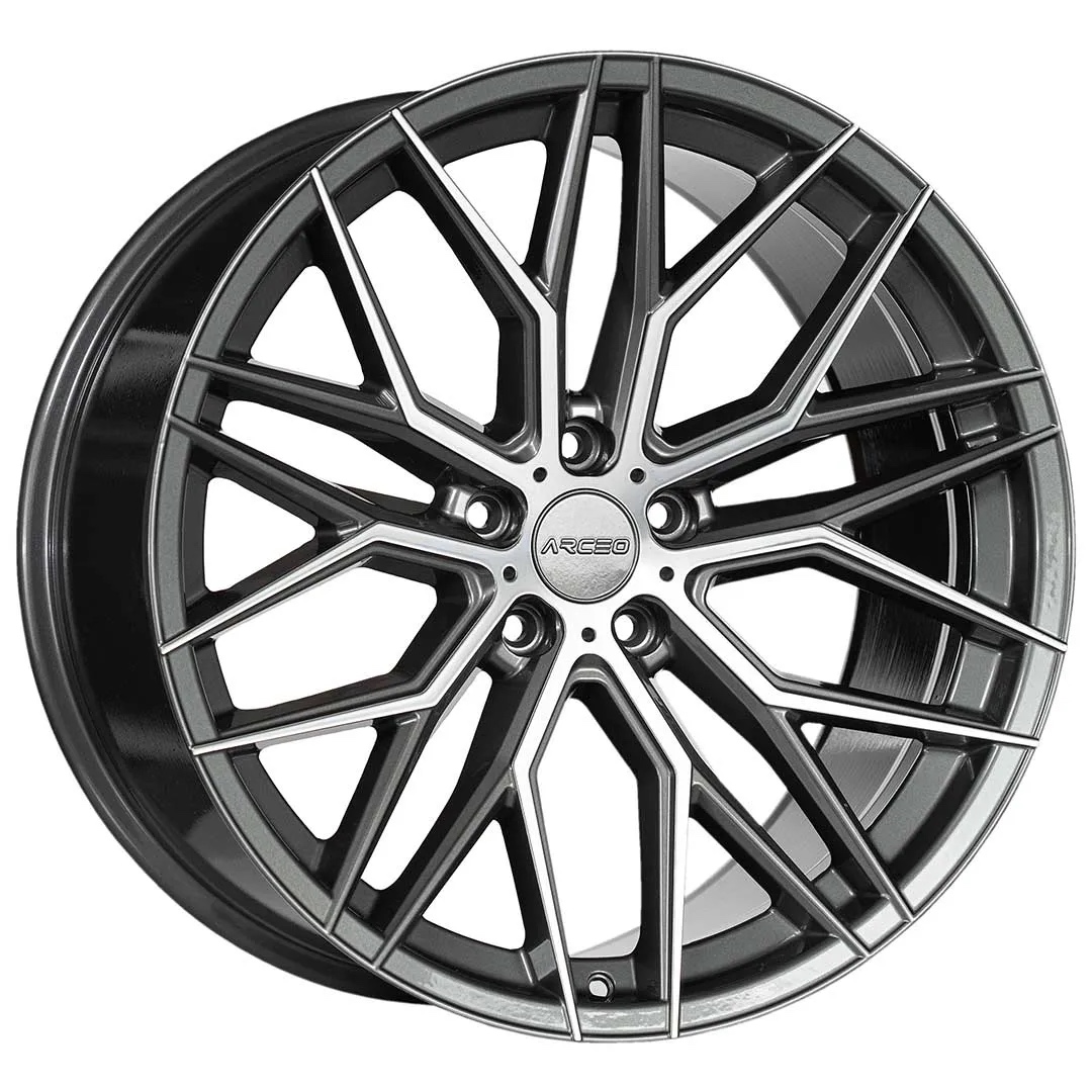 Arceo VALENCIA 20x9 ET35 5x114.3 Titan Diamond