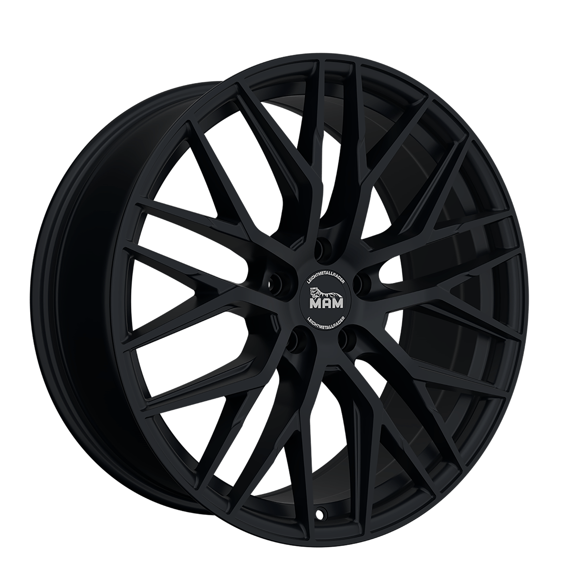 MAM Felgen RS4 19x8.5 ET45 5x112 Matt Black Painted