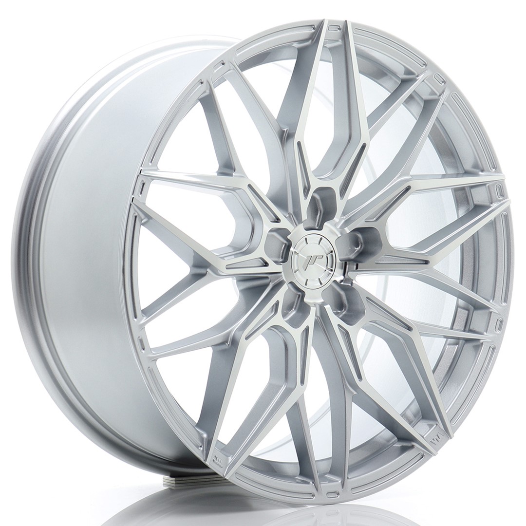 Japan Racing JR46 19x8 ET20-40 Blank (5H) Silver Machined Face