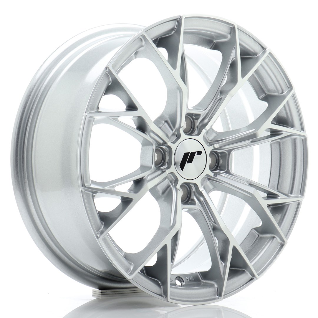 Japan Racing JR49 15x6.5 ET35 4x100 Silver Machined Face