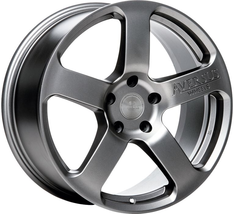Aversus VEGAS 20x9 ET40 5x112 Gris Métal Satiné Mat