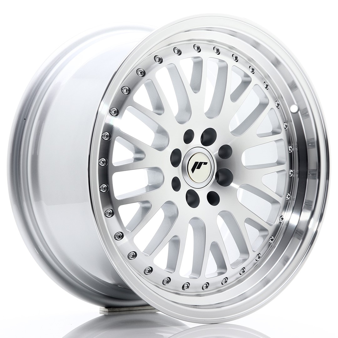 Japan Racing JR10 17x8 ET35 5x100/114.3 Silver Machined Face