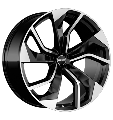 GMP REBEL 22x9.5 ET36 5x112 Black Diamond