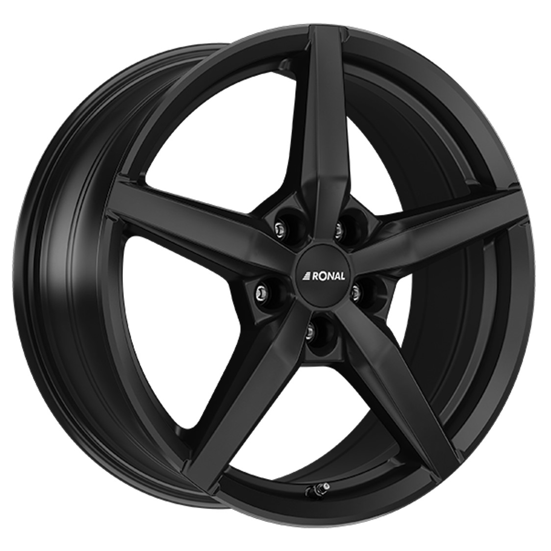 Ronal R69 18x8 ET42 5x120 Jetblack Matt