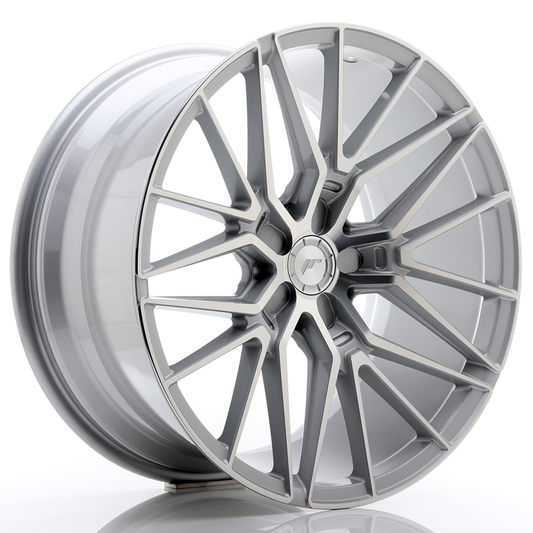 Japan Racing JR38 20x10 ET20-45 Blank Silver Machined Face