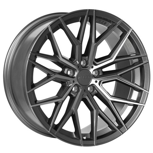 Arceo VALENCIA 18x8 ET35 5x114.3 Argento Titanio Diamantato
