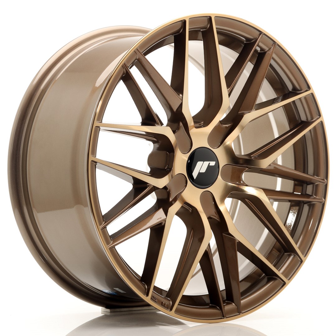 Japan Racing JR28 18x8.5 ET20-40 Blank (5H) Platinum Bronze