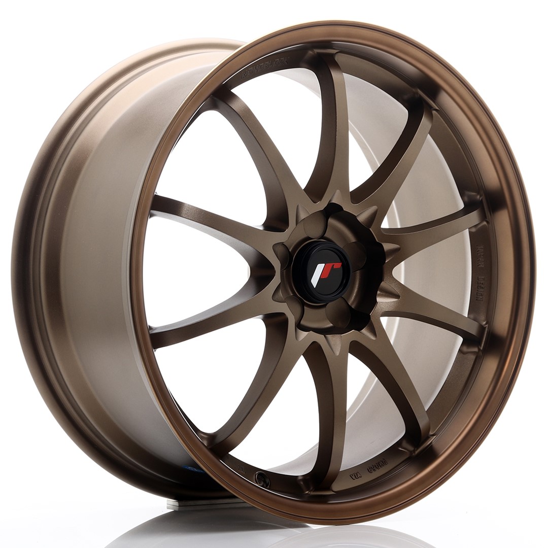 Japan Racing JR5 19x8.5 ET43 Blank (5H) Dark Anodized Bronze