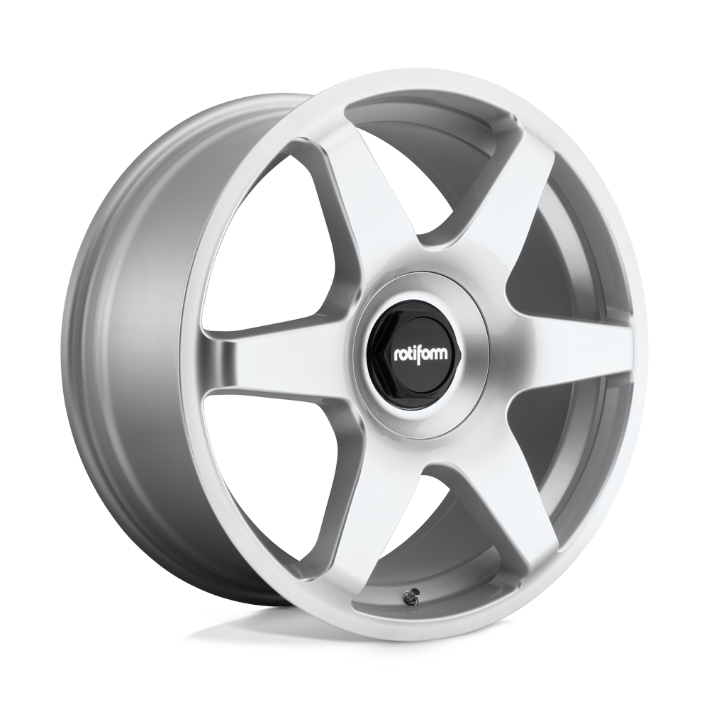 Rotiform SIX 19x8.5 ET45 5x112 Gloss Silver