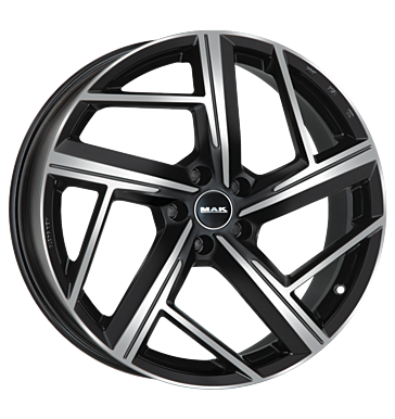 MAK QVATTRO 20x9 ET49 5x112 Black Mirror