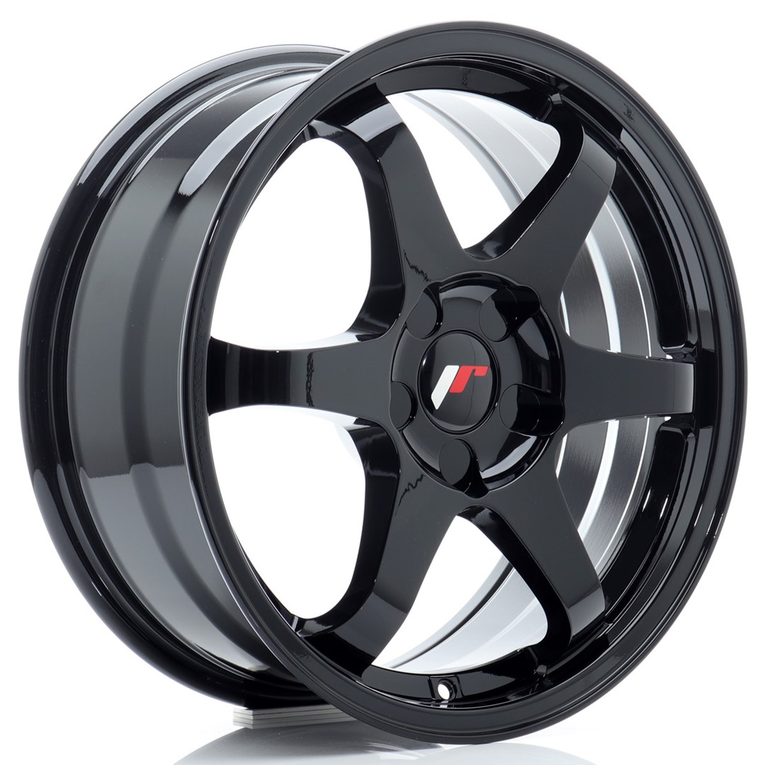 Japan Racing JR3 17x7 ET20-42 Gloss Black (ET und LK frei wählbar)