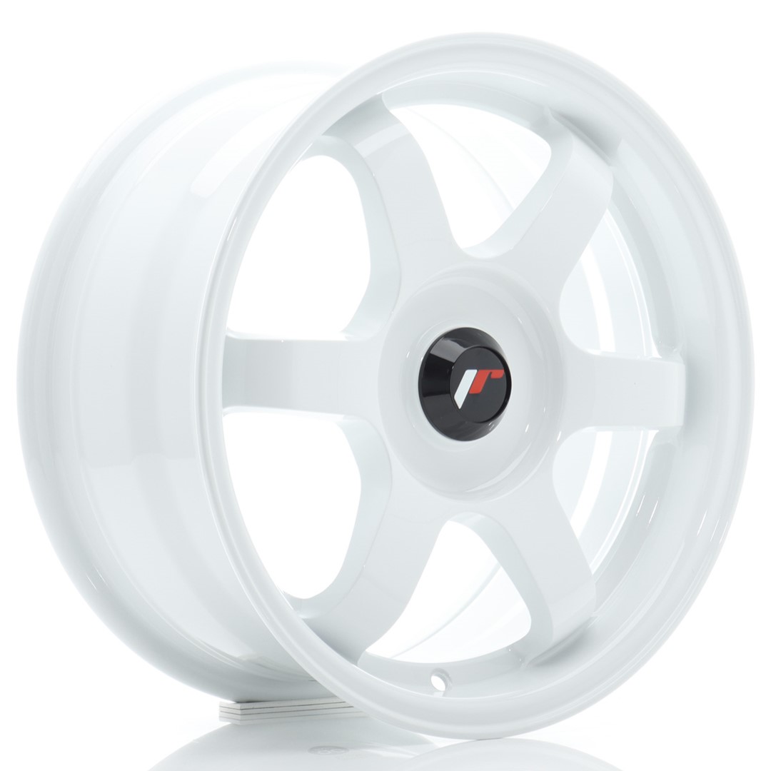 Japan Racing JR3 15x7 ET25-42 Blank White