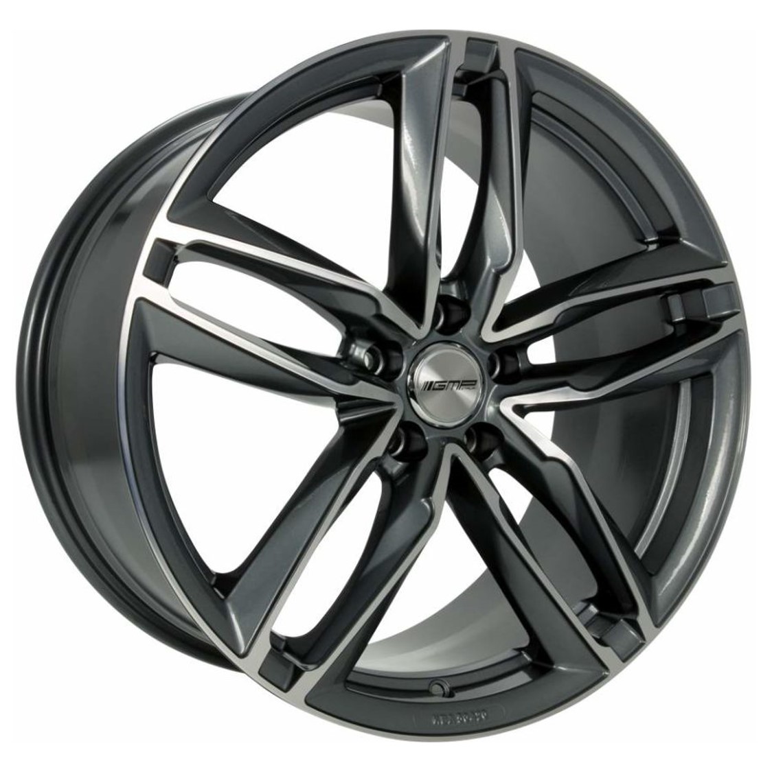 GMP ATOM 17x7.5 ET28 5x112 Anthracite Diamond