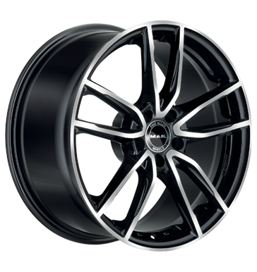MAK EVO 20x8 ET43 5x112 Black Mirror