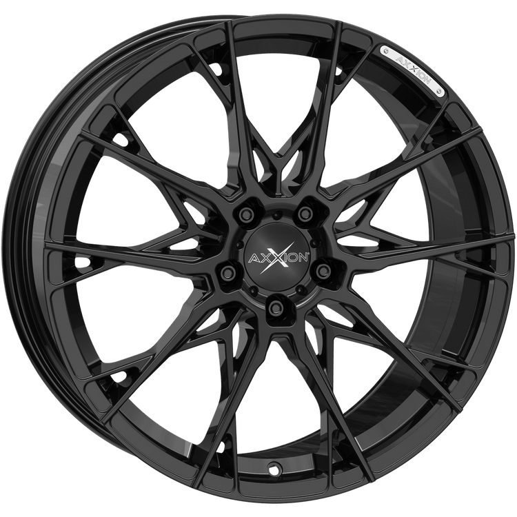 Axxion X1 19x8.5 ET35 5x112 Noir Brillant Laqué