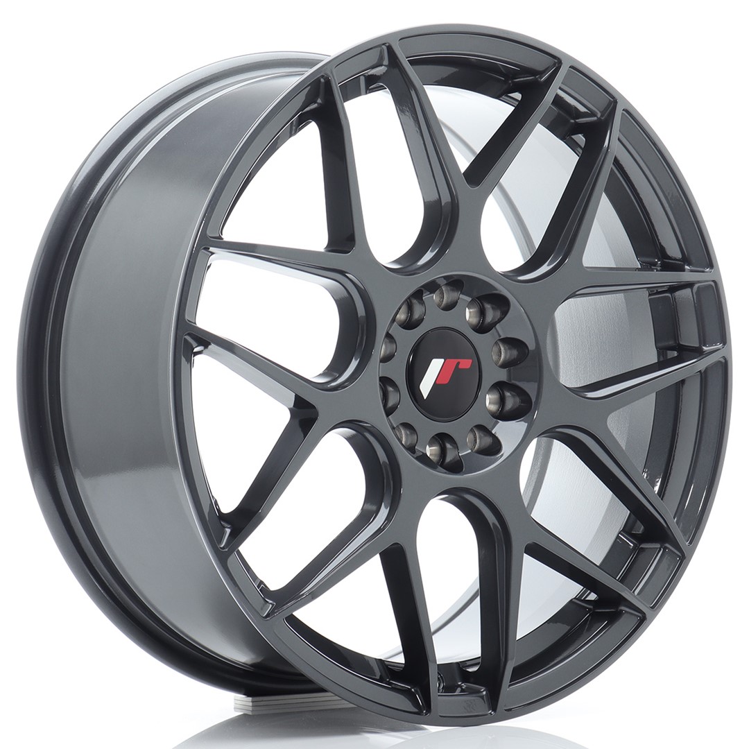 Japan Racing JR18 18x7.5 ET40 5x112/114.3 Hyper Gray