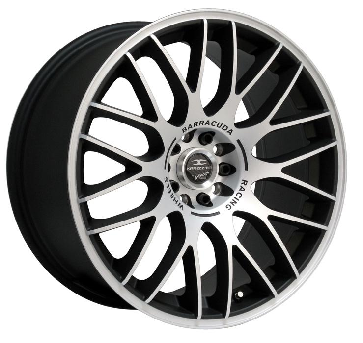 Barracuda KARIZZMA 18x8 ET40 5x108/5x114.3 Mattblack-Polished