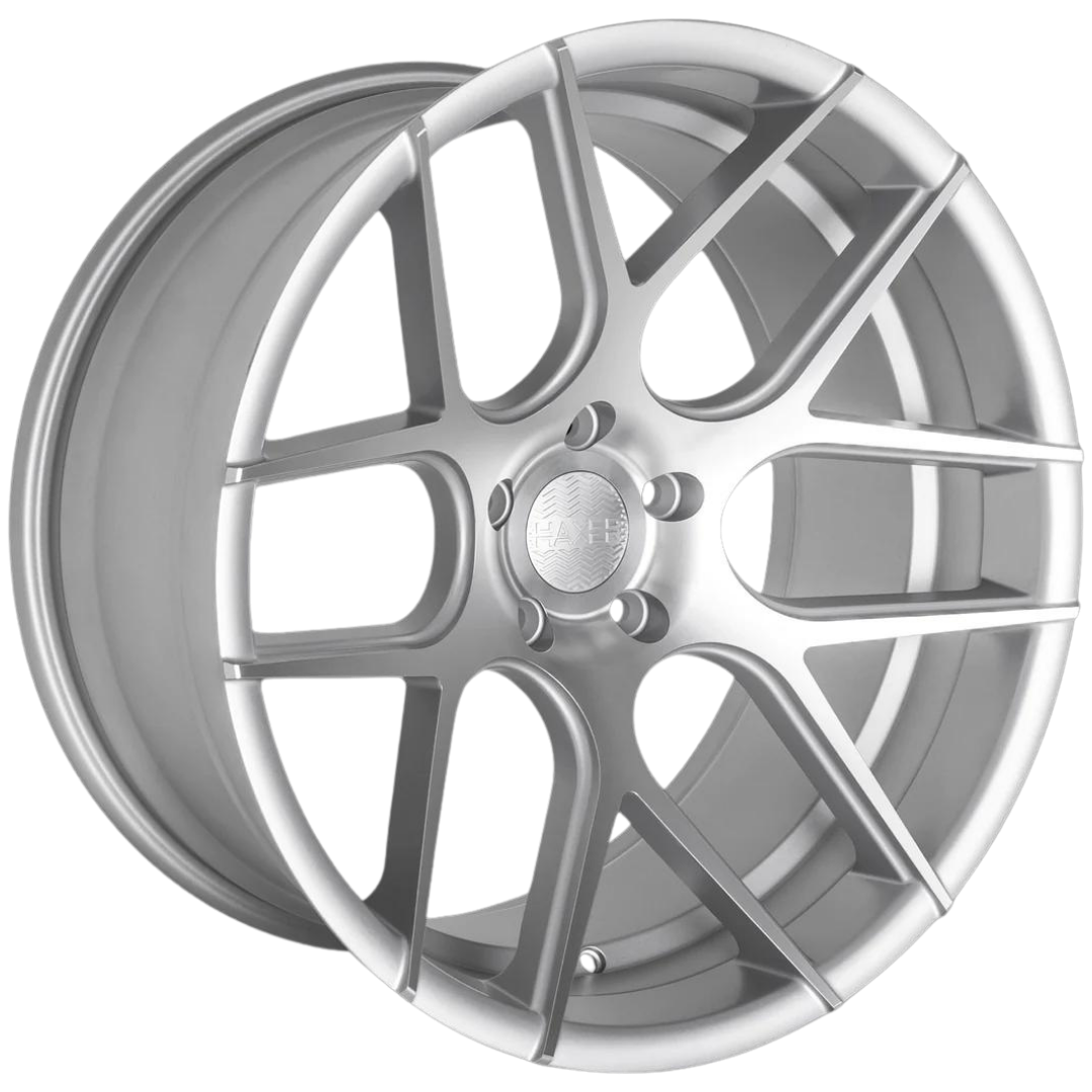 Haxer HX022 17x8 ET20 5x120 Silver Shining