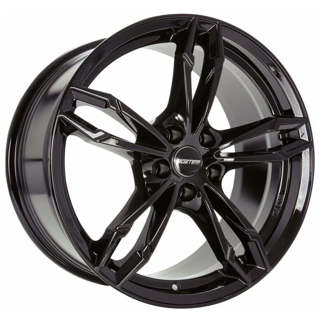 GMP DEA 20X9.5 ET45 5X120 BLACK GLOSSY