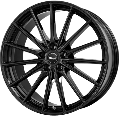 Brock B43 21x9.5 ET37 5x112 Schwarz Glanz (SG)