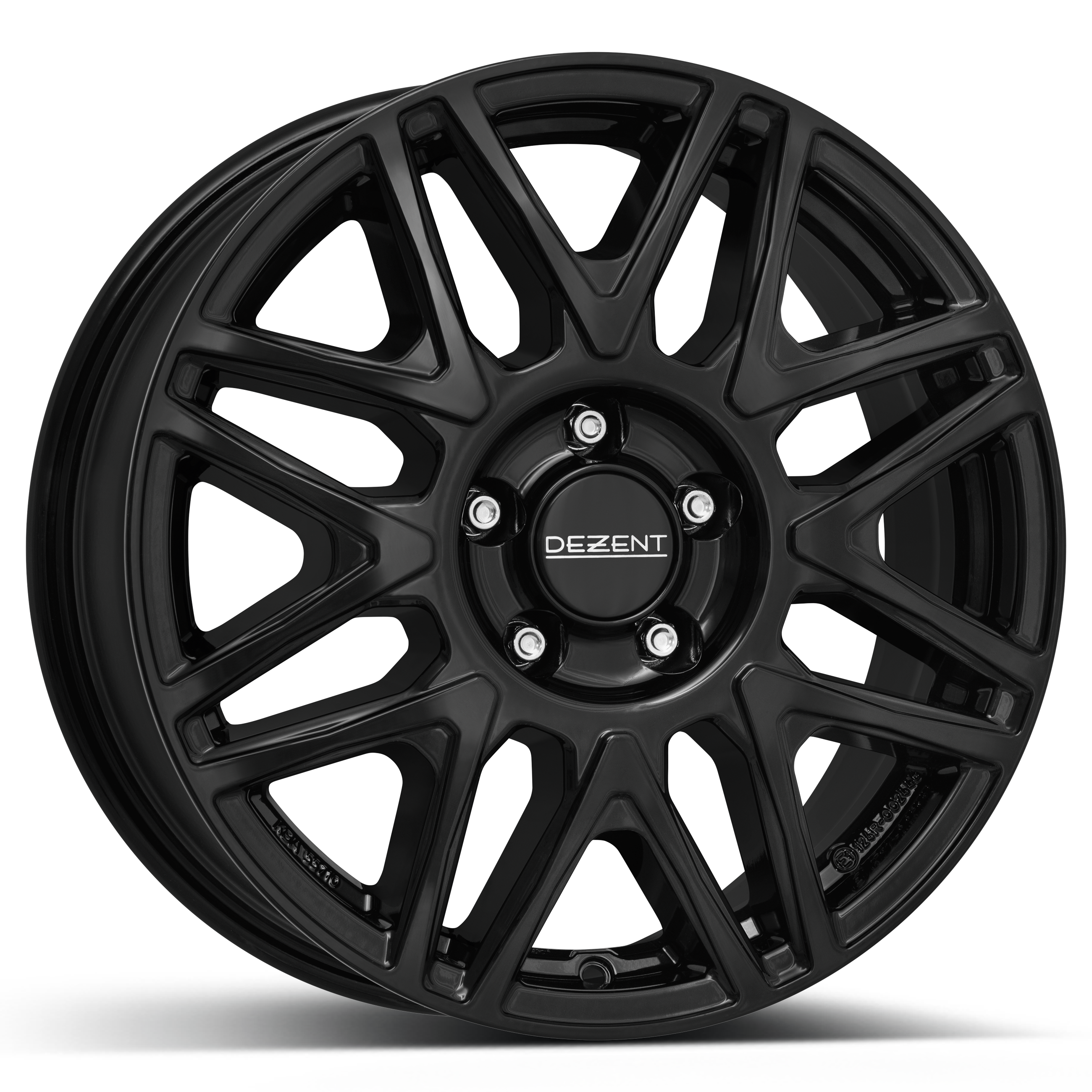 Dezent KH BLACK 16x6 ET57 5x120 Black