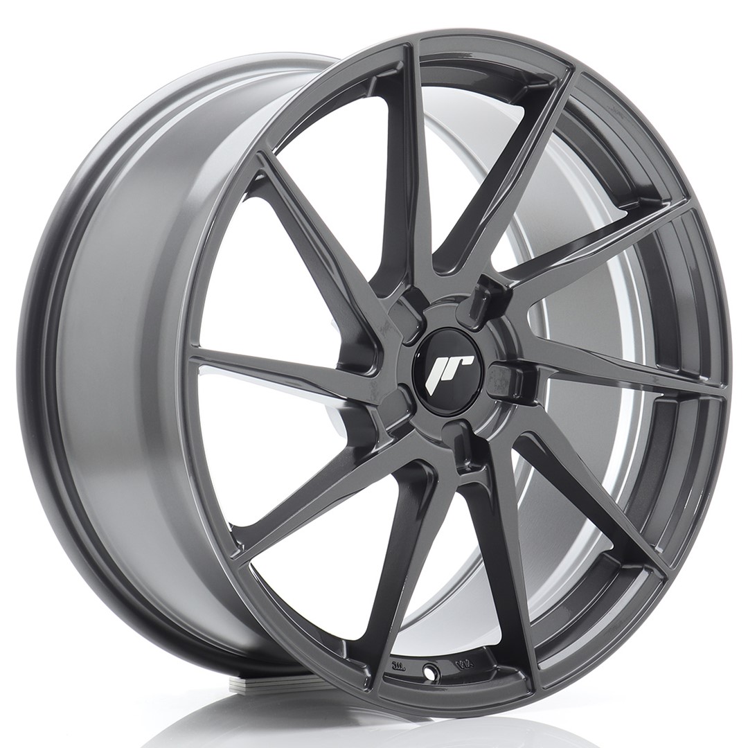 Japan Racing JR36 19x8 ET20-40 Gris Hyper (ET et PCD sélectionnables librement)