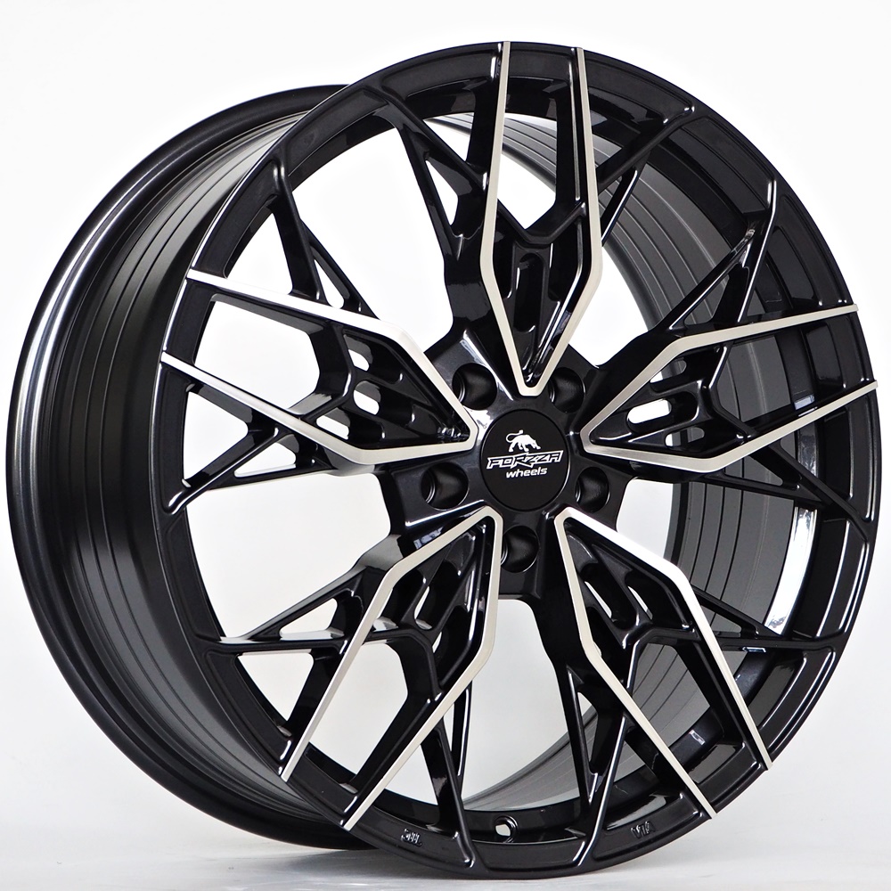 Forzza Wheels SPECTRUM 18x8 ET42 5x112 Black Magic Machined
