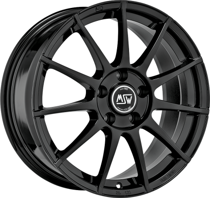 MSW 85 16x6 ET40 5x112 Gloss Black