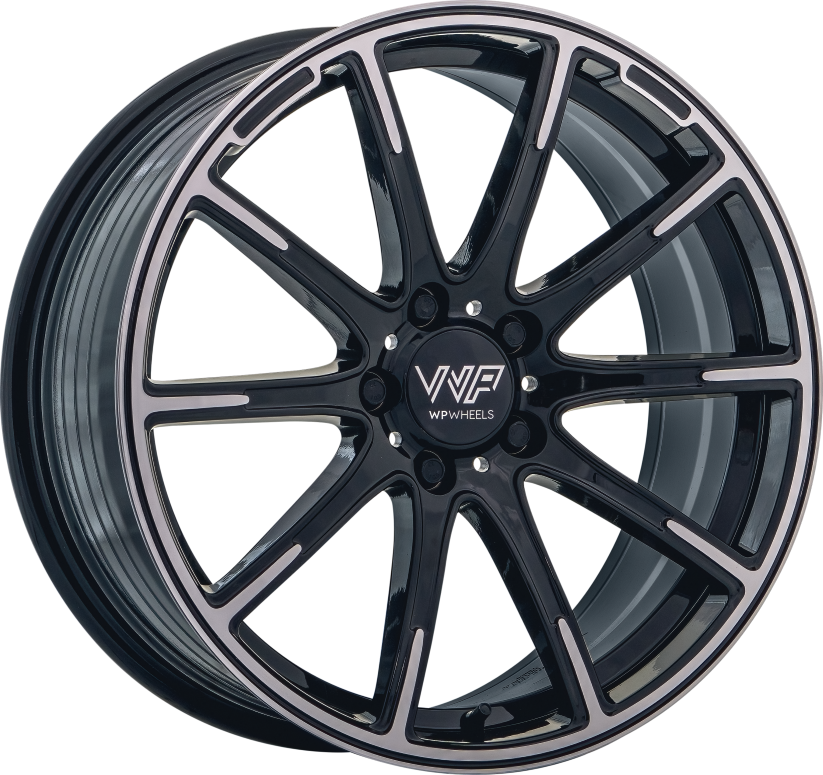 WP Wheels 003 22x10 ET50 5x112 Glanz-Schwarz Randpoliert