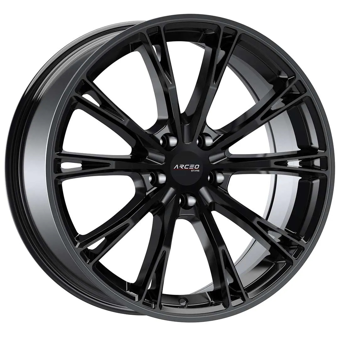 Arceo Stars ASW01 20x8.5 ET45 5x112 Black
